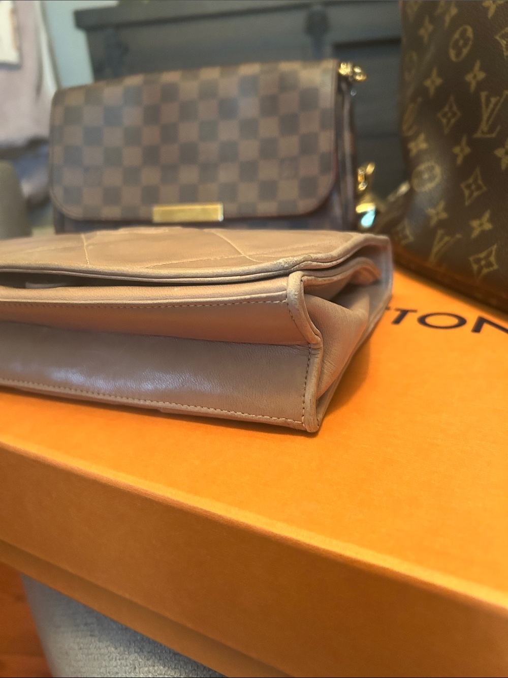 LV MM Mon, Favorite Damier Ebene MM, Vintage classic Chanel bags bundle of 3 - Picture 12 of 17
